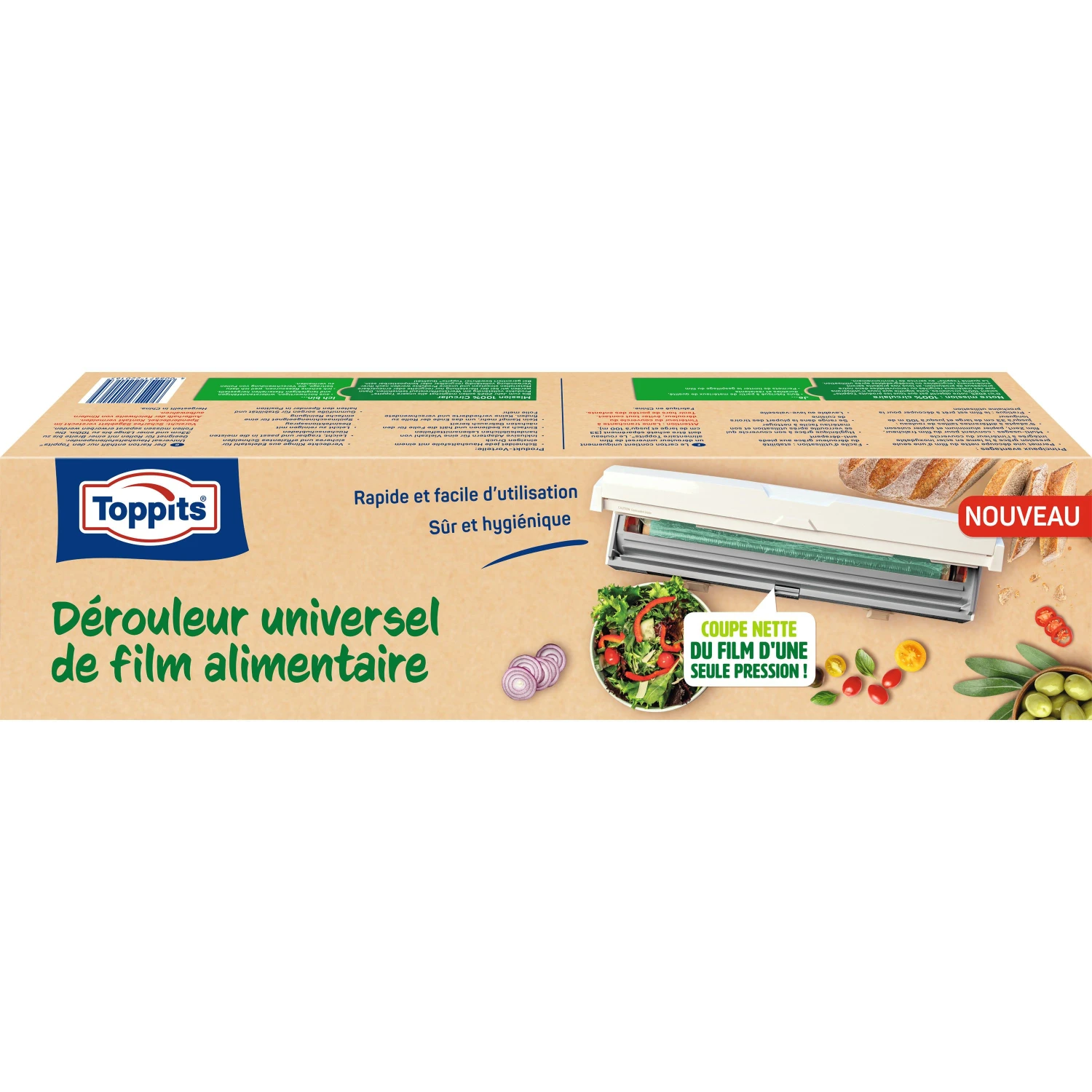 TOPPITS Universal Haushaltsfolienspender