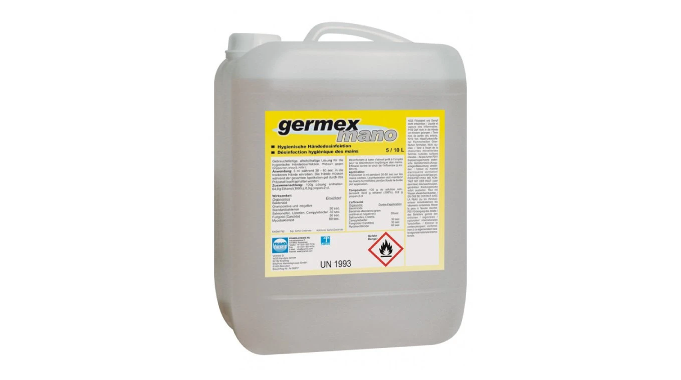 PRAMOL Händedesinfektionsmittel Germex Mano 5 L