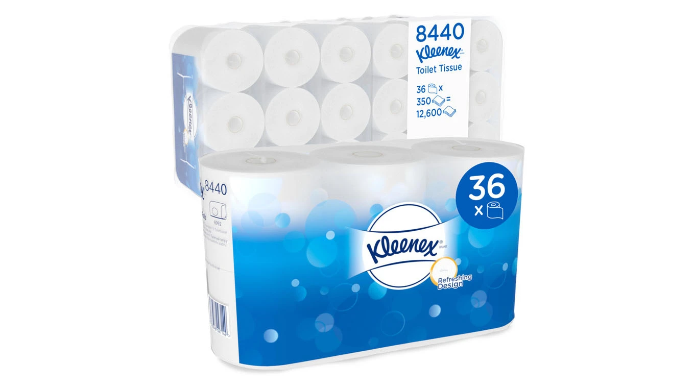 KLEENEX WC-Papier Premier 3-lagig, 36 Rollen