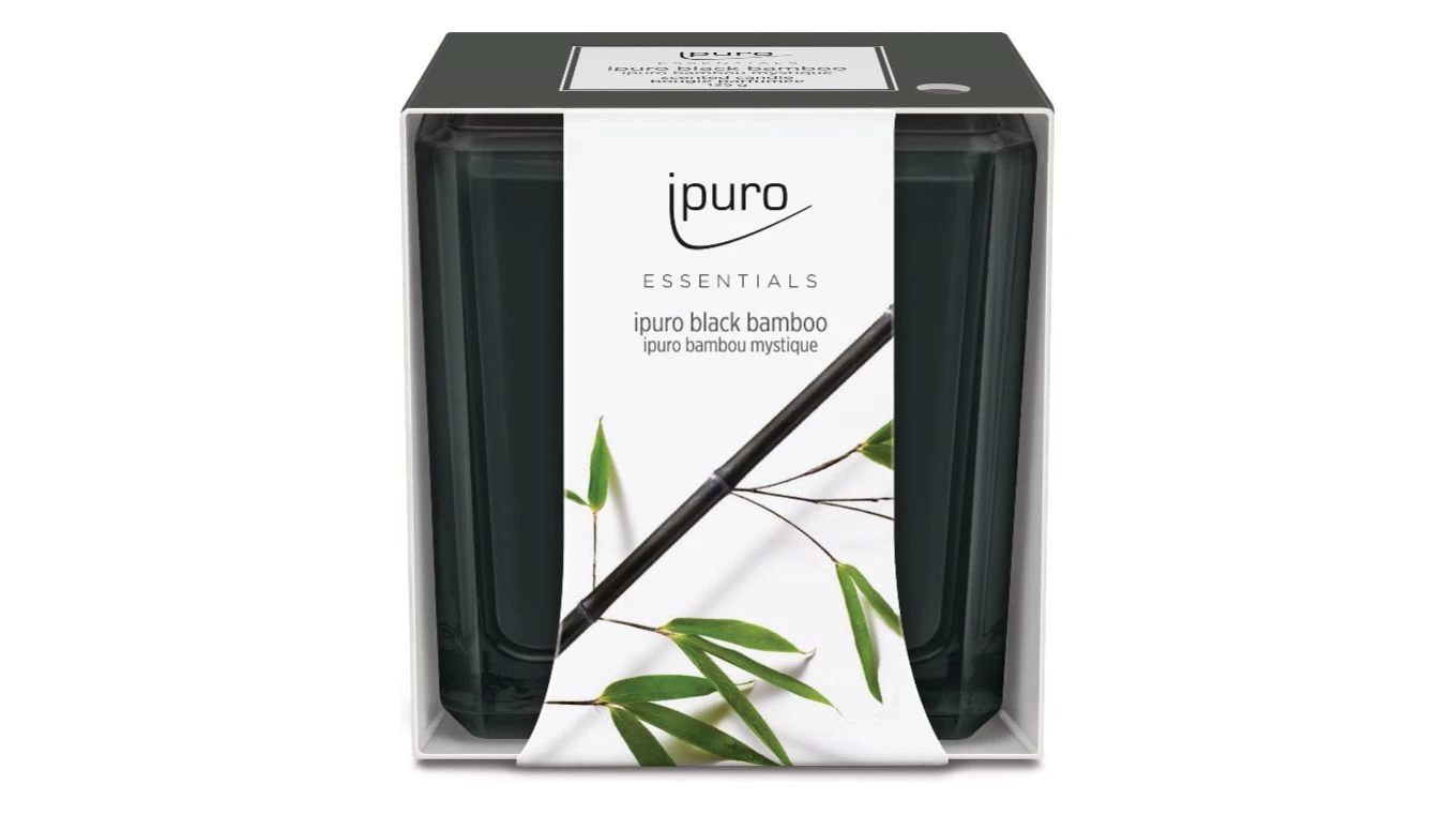 IPURO Duftkerze Essentials Black Bamboo