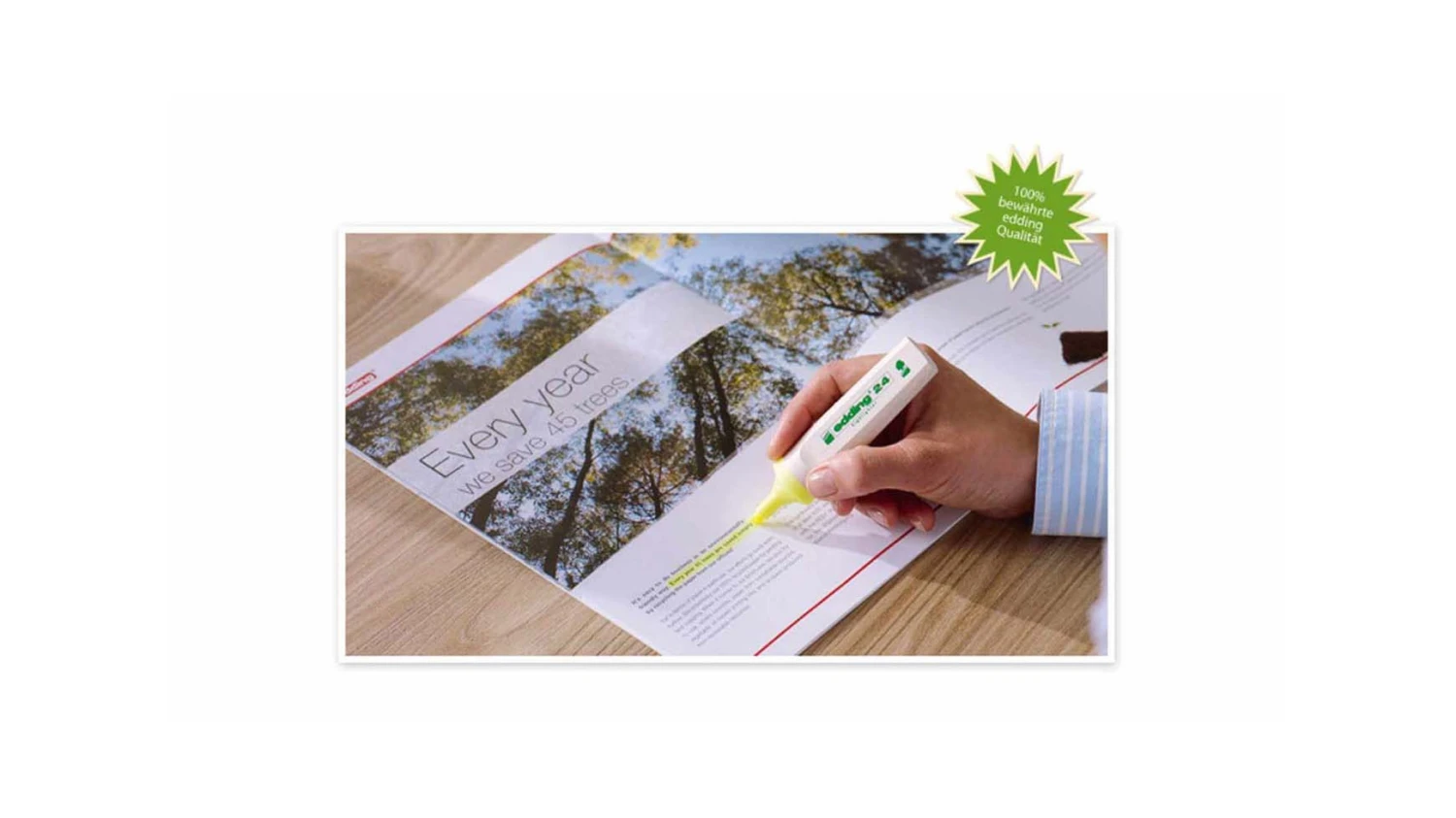 EDDING EcoLine Textmarker 24 - 2-5 mm