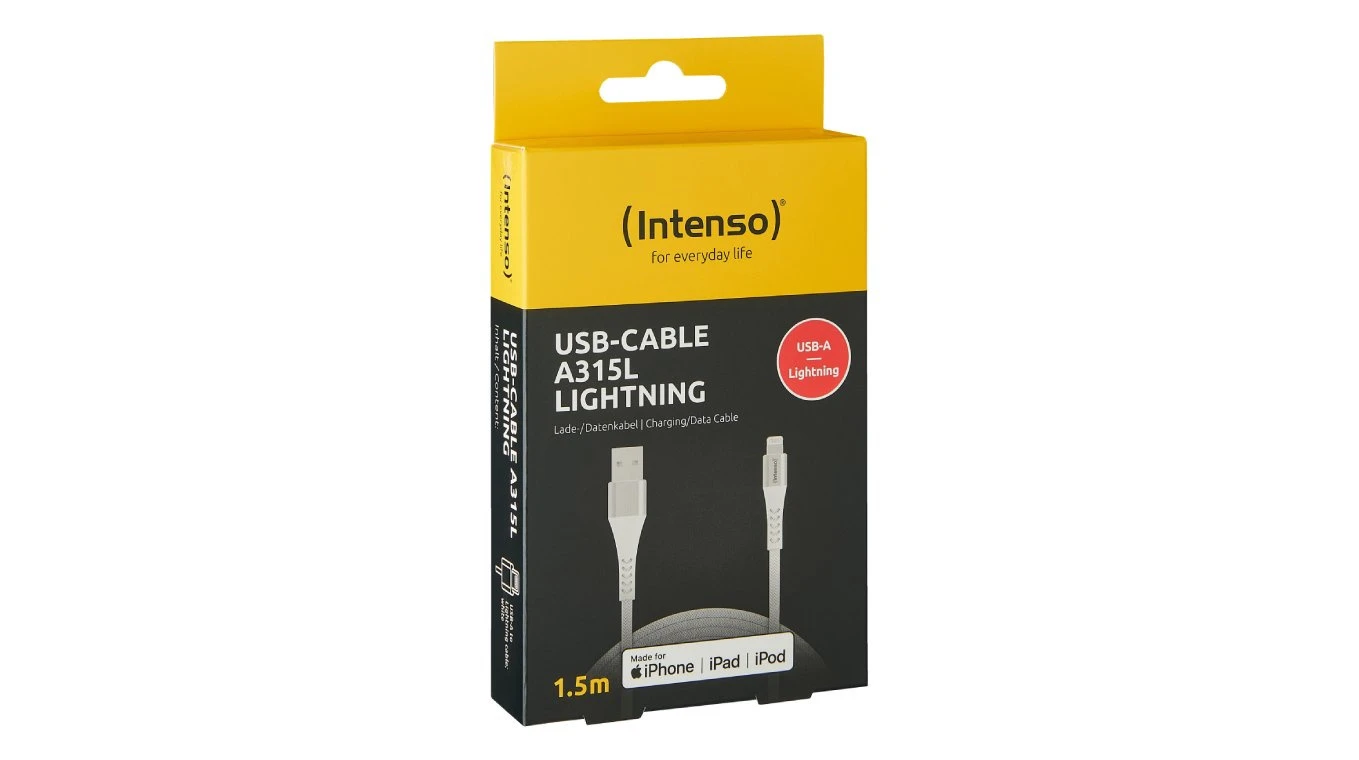 INTENSO USB-A Kabel zu Lightning 1.5 m