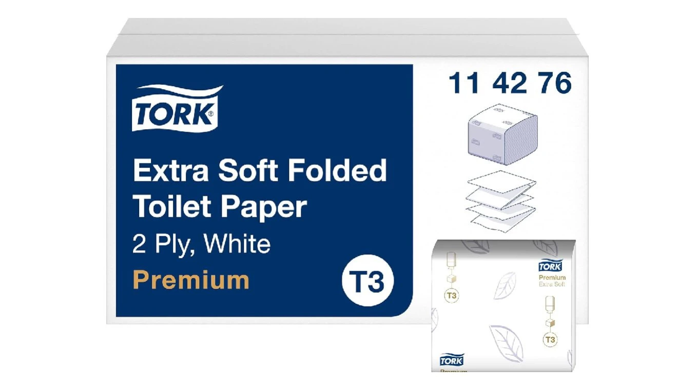 TORK WC-Papier Einzelblatt Premium 2-lagig, 7'560 Blatt