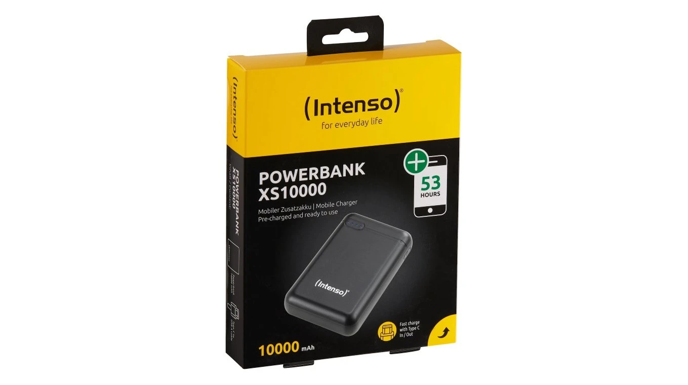 INTENSO Powerbank XS10000, 10'000 mAh