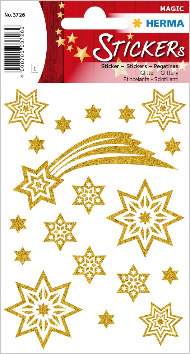 HERMA Sticker Weihnachten 19 Stk.