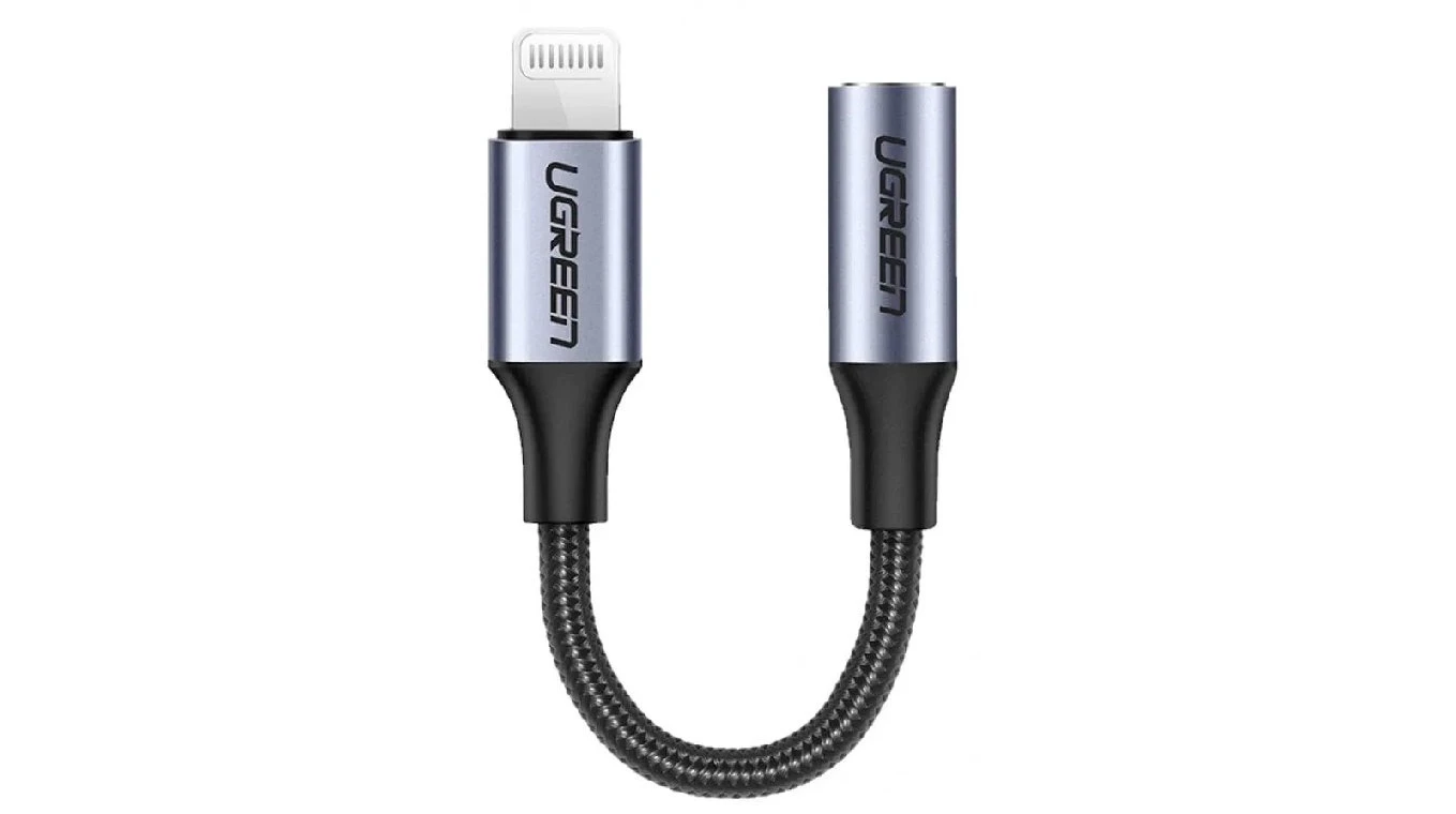 UGREEN Lightning zu 3.5 mm Jack Adapter 10 cm