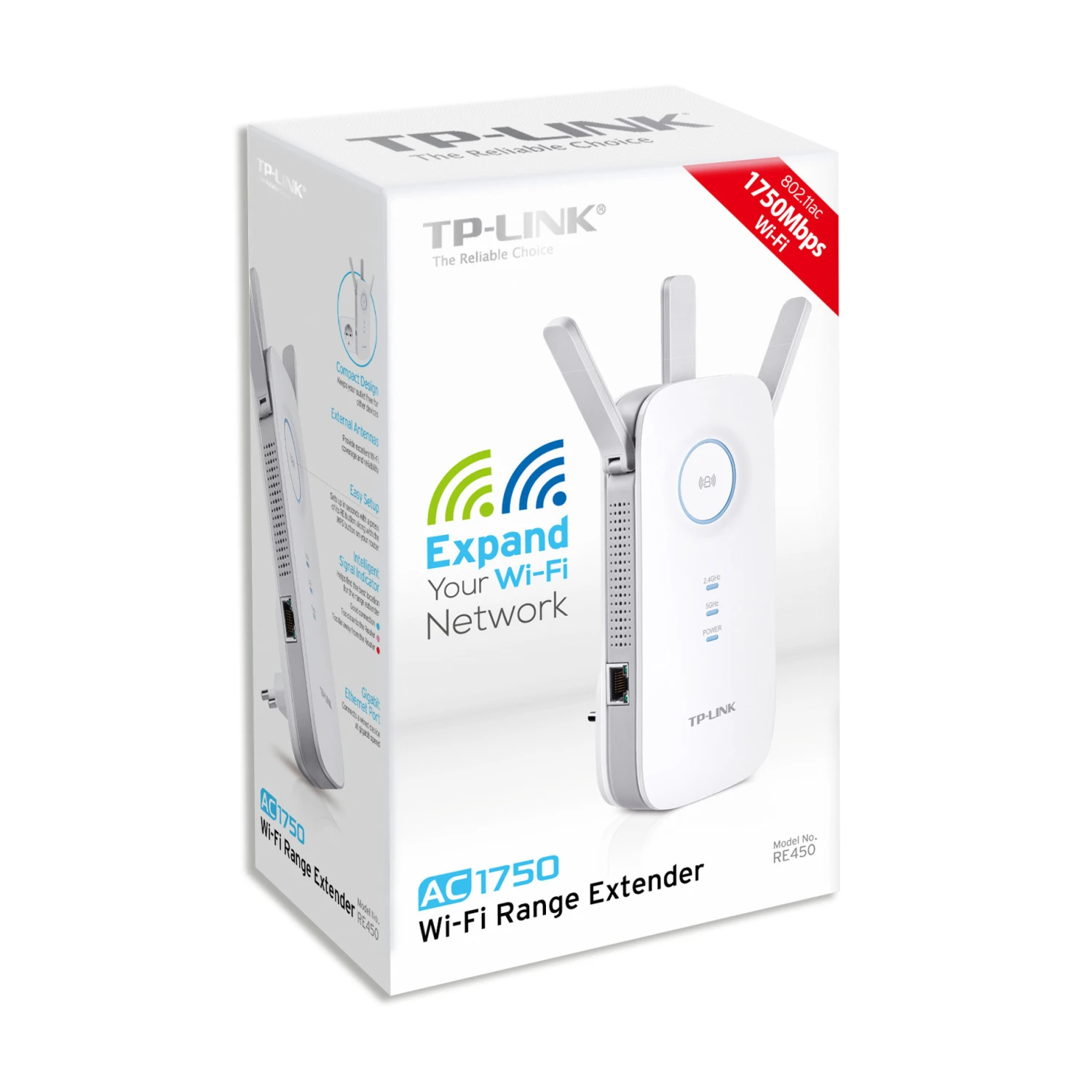 TP-LINK WLAN Repeater RE450 AC1750 Dual Band