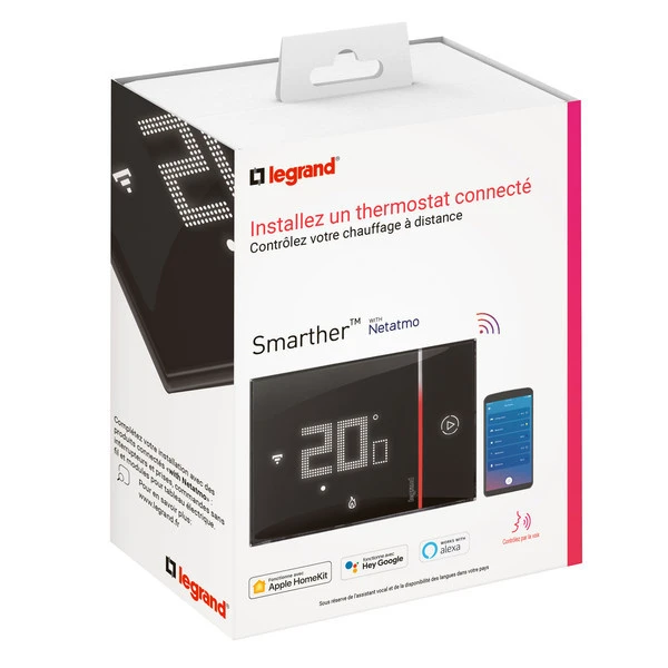 Legrand Smarther 2 with Netatmo Raumthermostat (UP)