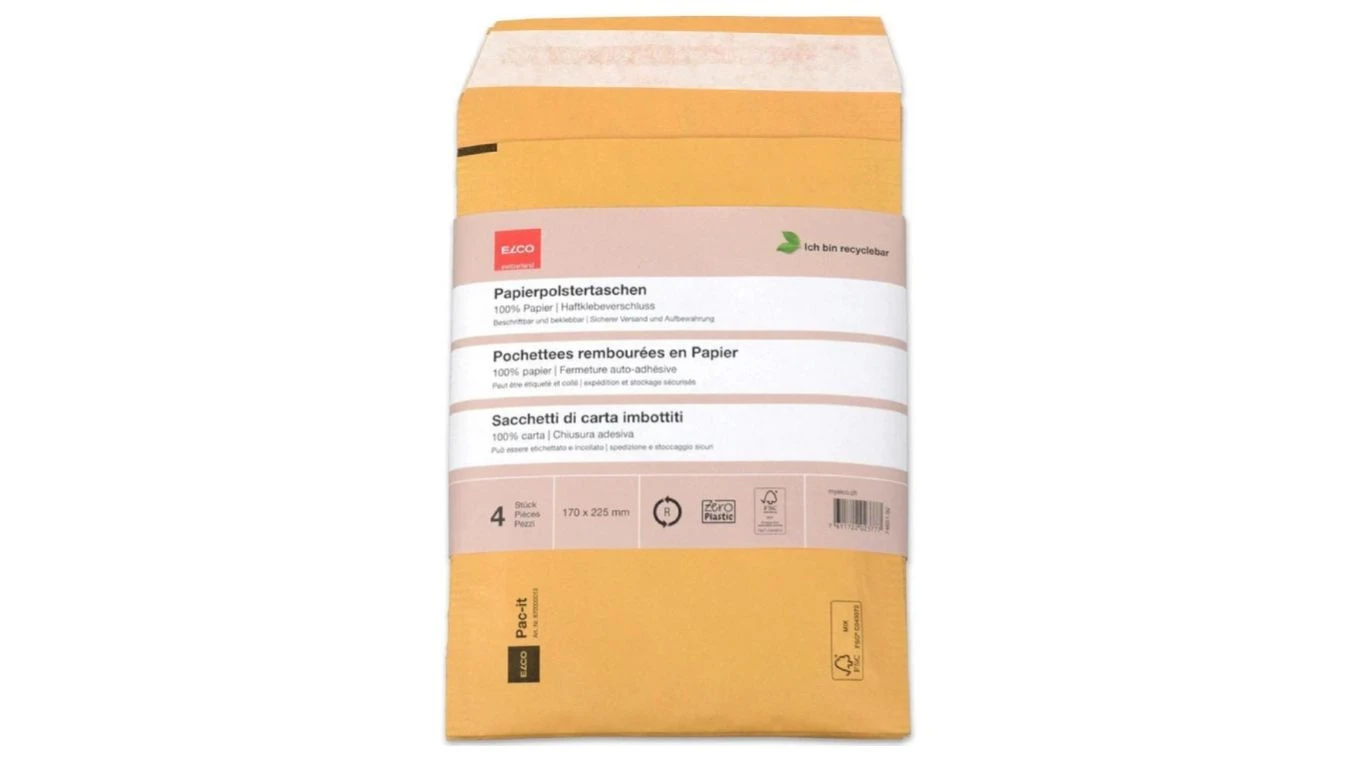 ELCO Papierpolstertasche 170 x 225mm, braun, 4 Stk.