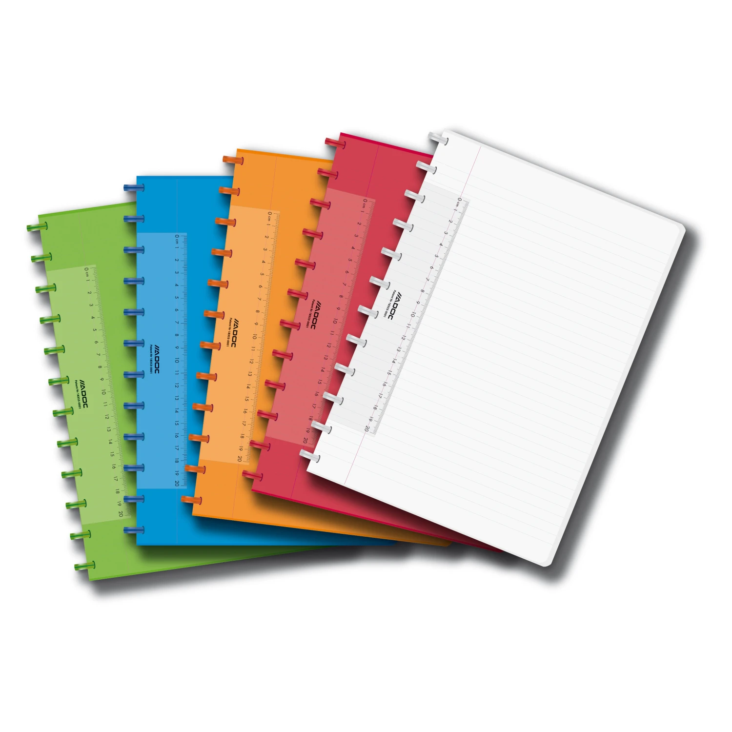 ADOC Notizheft A4 liniert assortiert