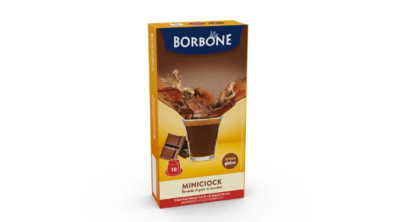 BORBONE Kapseln Schokolade Miniciok 10 Stück