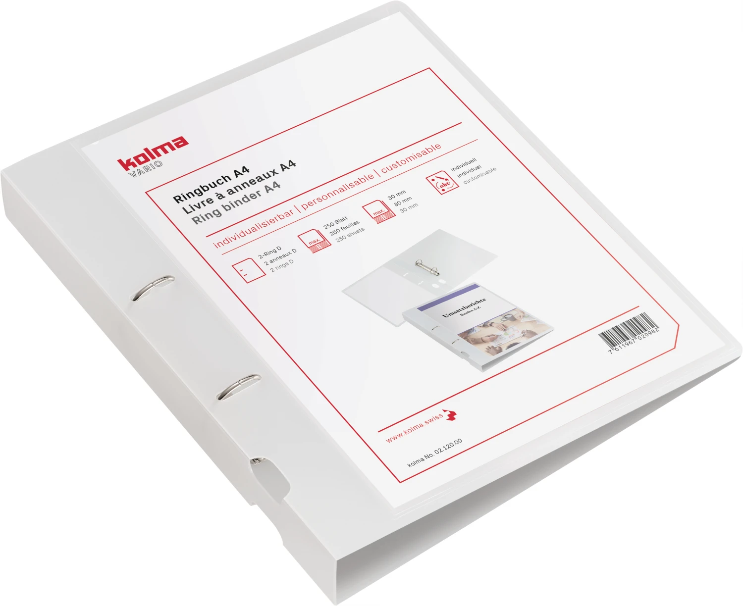 KOLMA Ringbuch Vario KF A4