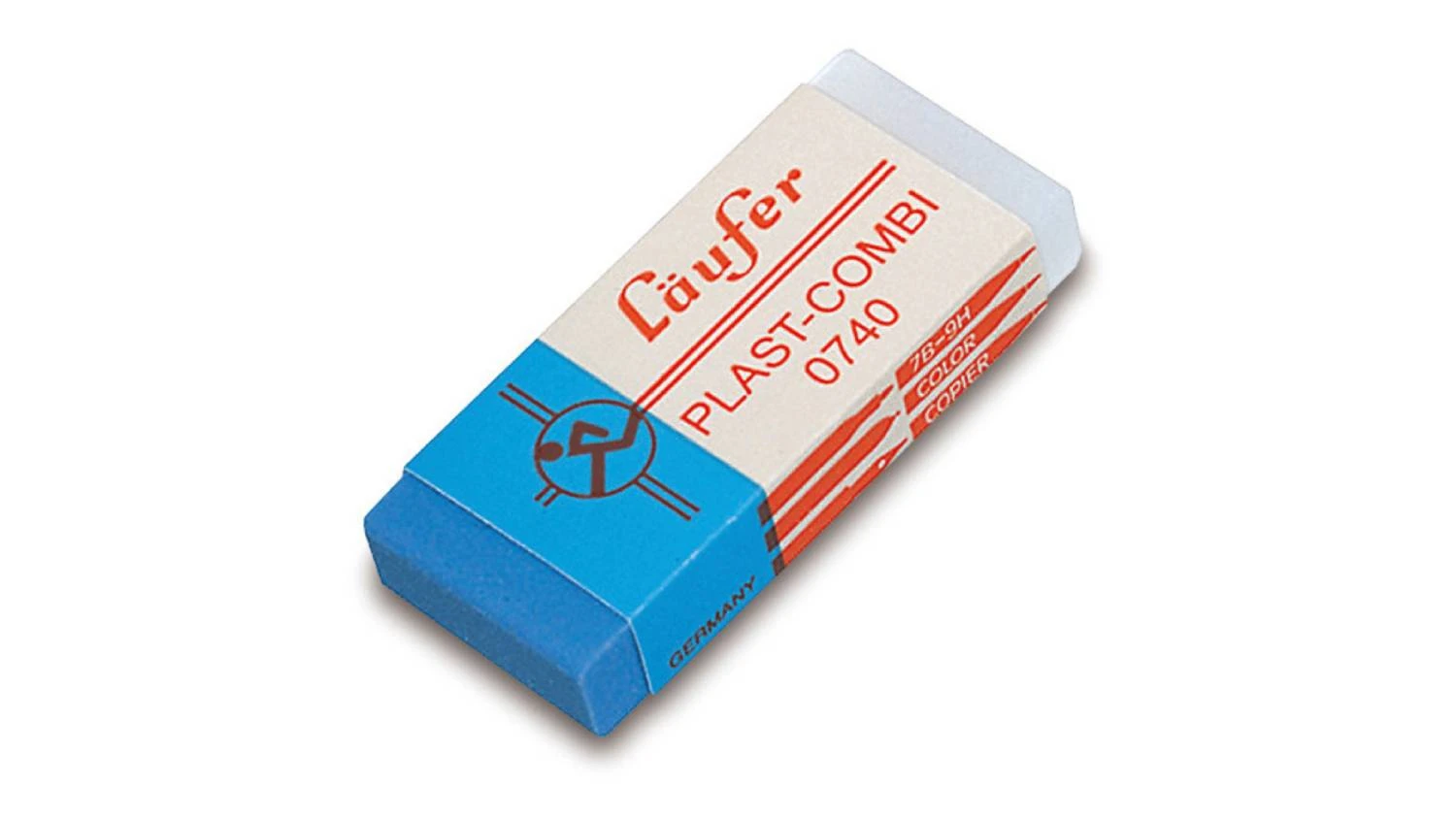 LÄUFER Plast-Combi 0740 Radierer