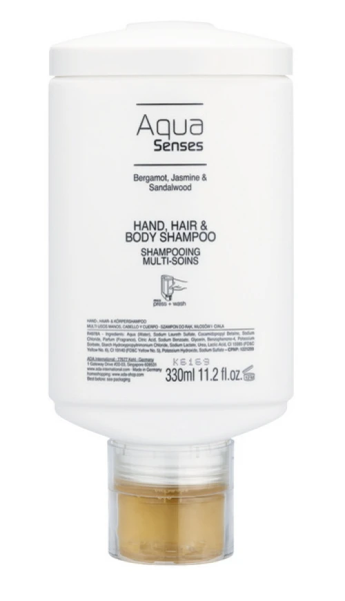 AQUA SENSES All in One: Hair, Hand & Body Wash 30 x 330 ml
