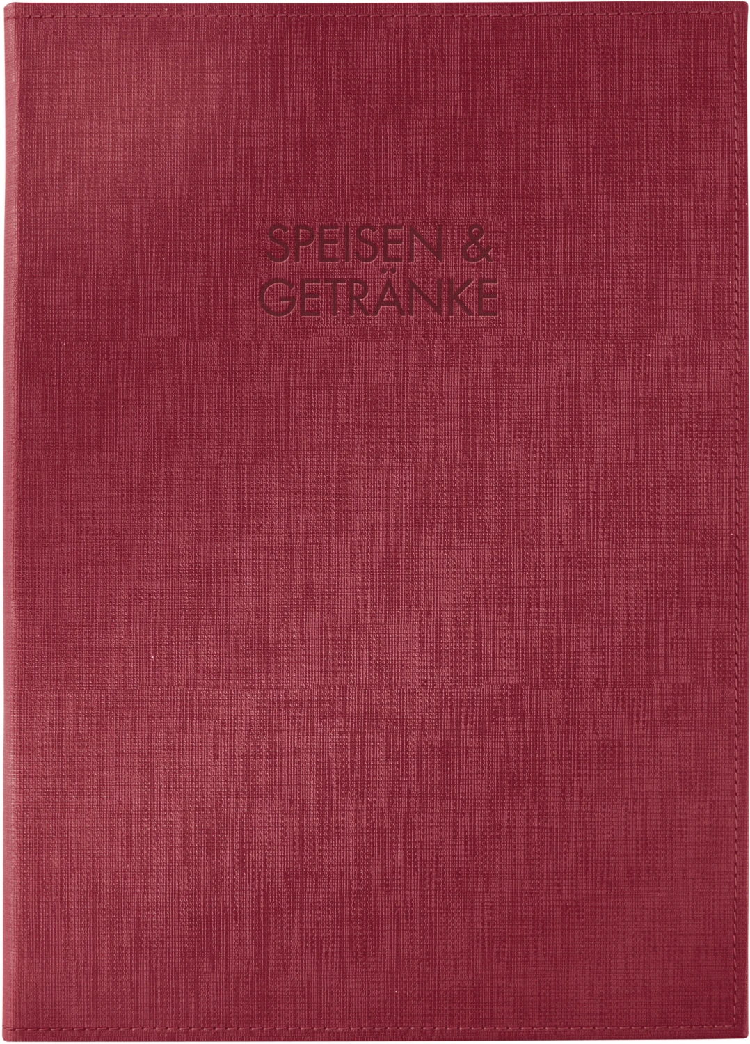 SIGEL Speisekarten-Mappe mit Blindprägung A4