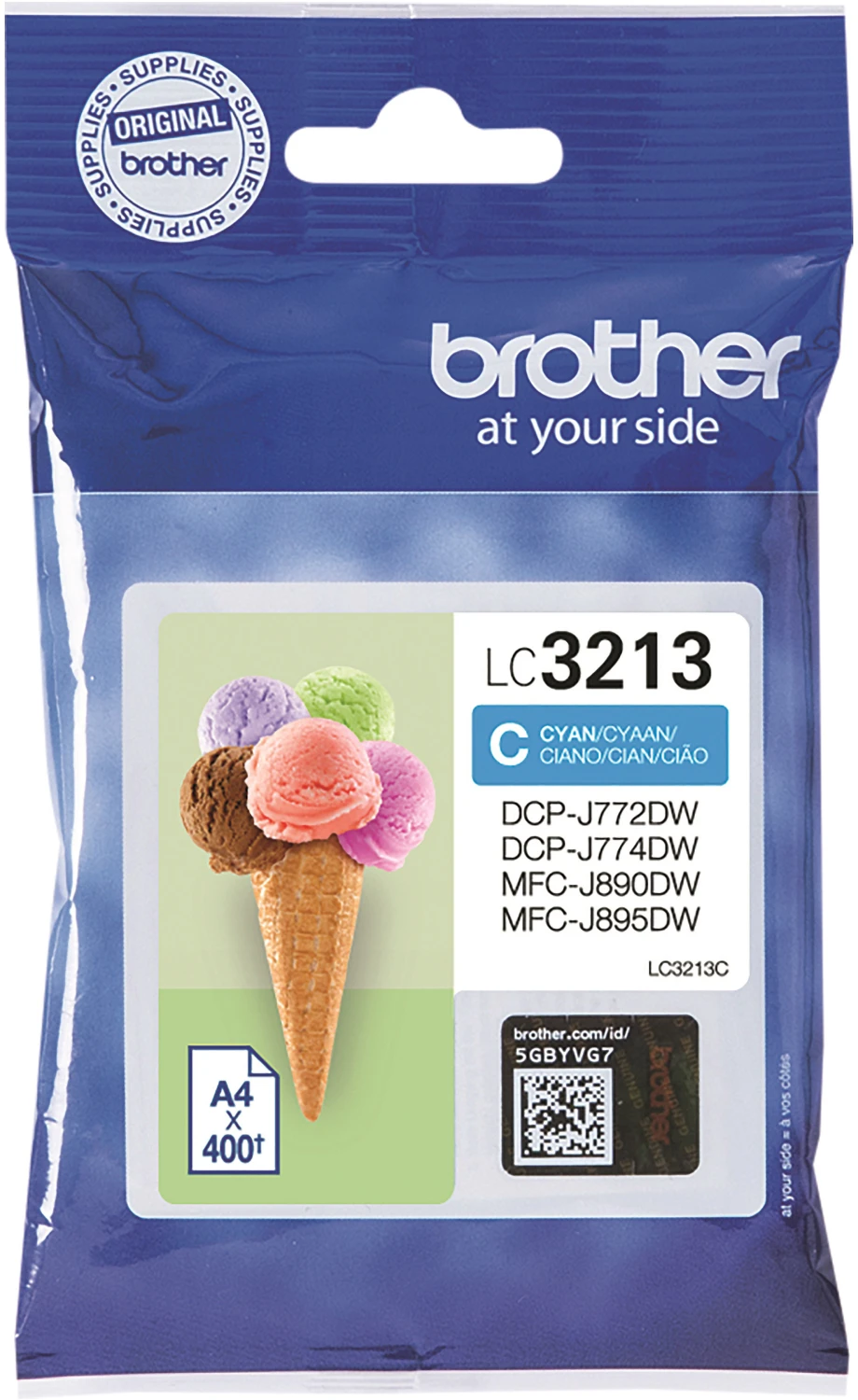 BROTHER Tintenpatrone cyan