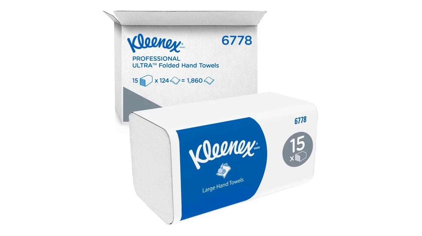 KLEENEX Papierhandtücher Ultra V-Falz, 2-lagig, weiss