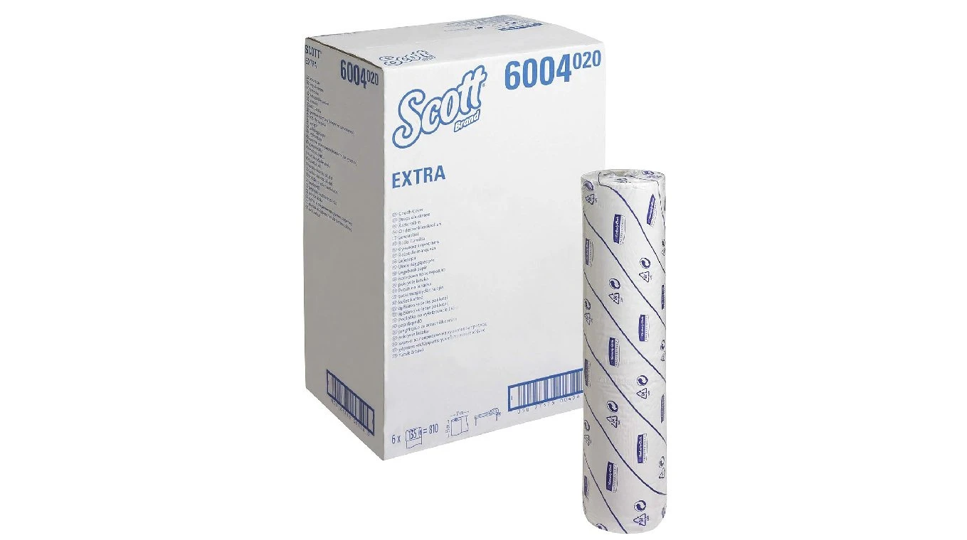 SCOTT Ärzterolle Extra 2-lagig, 59 cm x 50 lfm, 6 Rollen