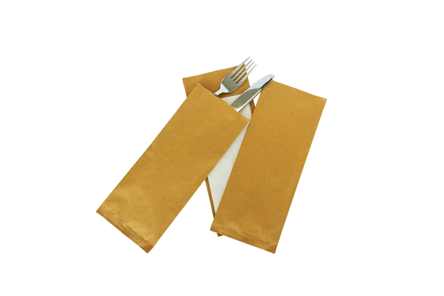 Bestecktaschen aus Strohpapier 1'000 Stück