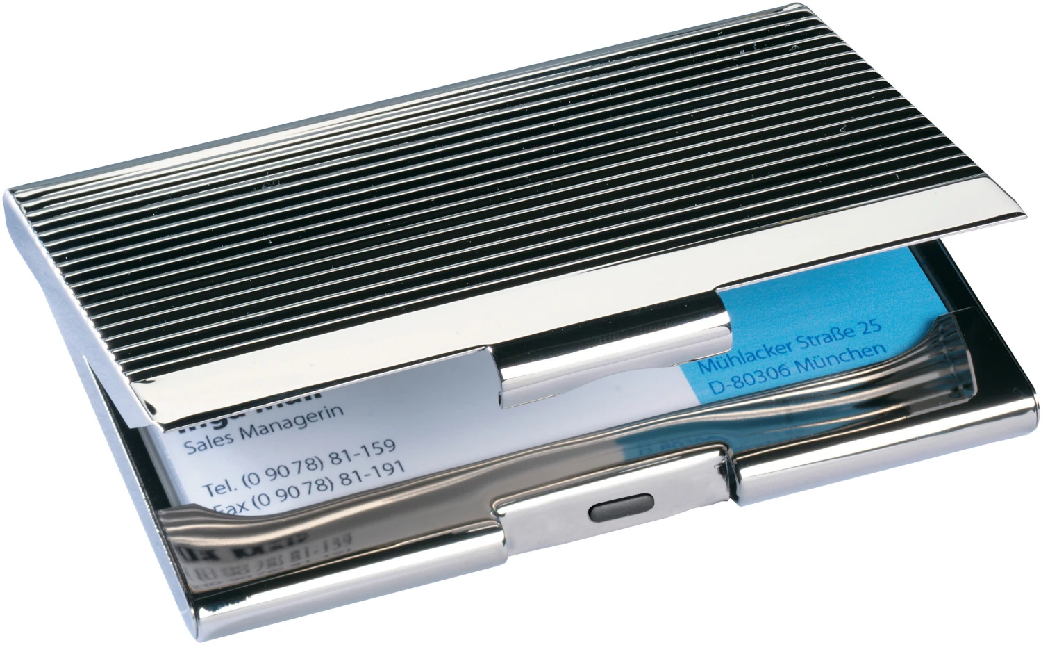 SIGEL Visitenkarten-Etui 62x95mm