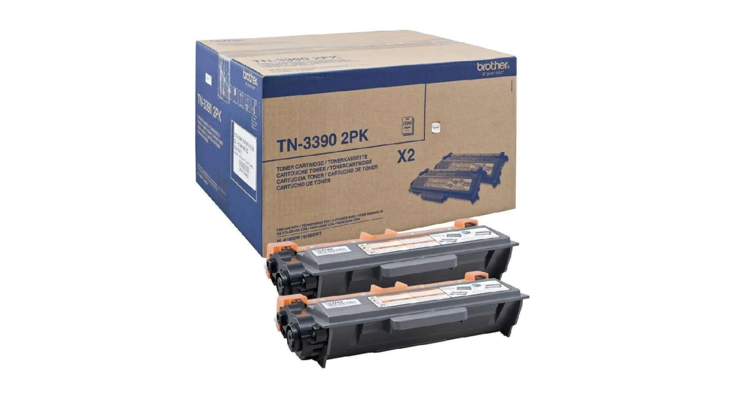 BROTHER TN-3390TWIN Toner schwarz