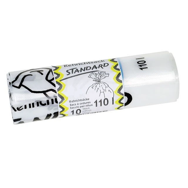 Kehrichtsäcke 110 L, HD-PE, 10 Stück