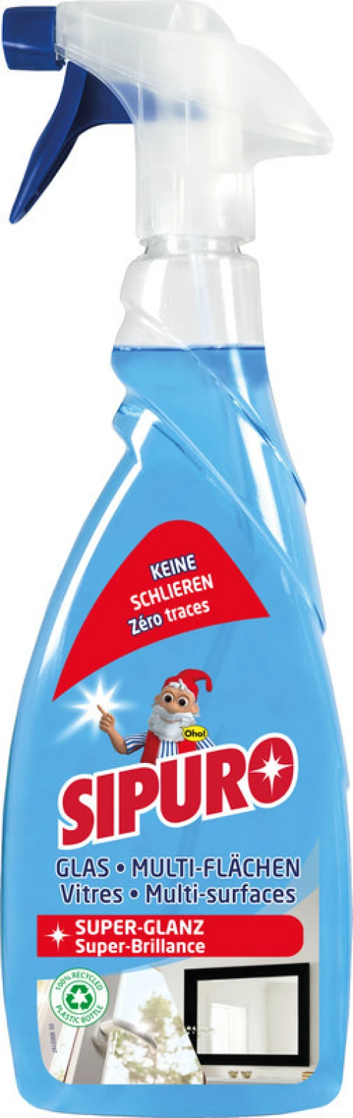 SIPURO Glas- und Oberflächenreiniger 650 ml