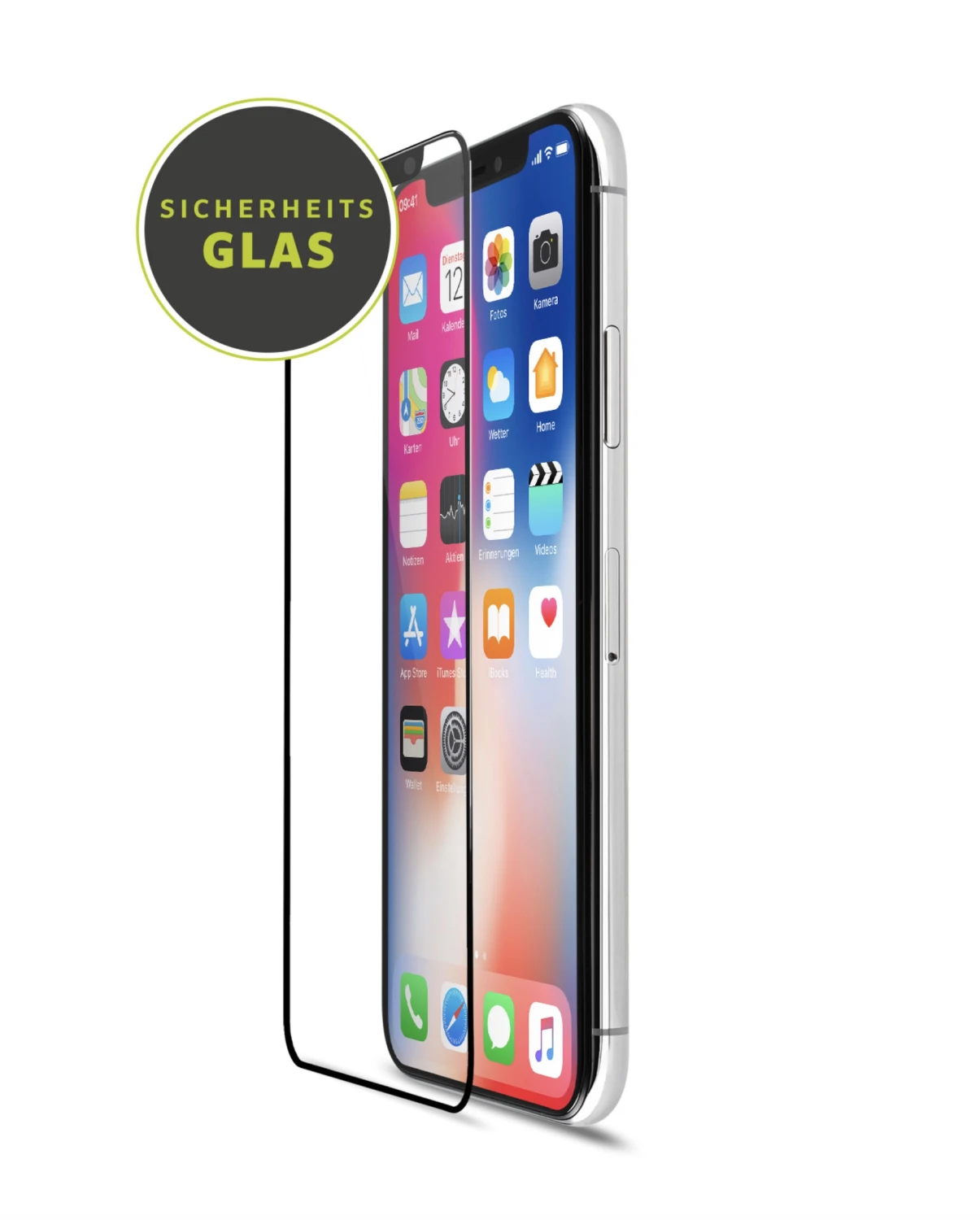 ARTWIZZ CurvedDisplay Schutz iPhone X/XS/11 Pro