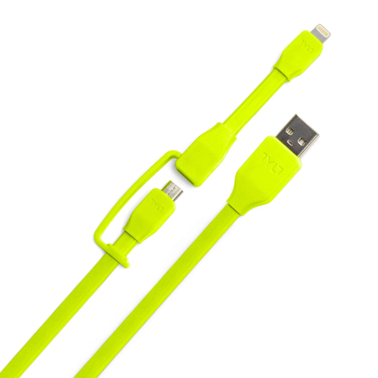TYLT SYNCABLE DUO USB zu Lightning- und Micro-USB 1m