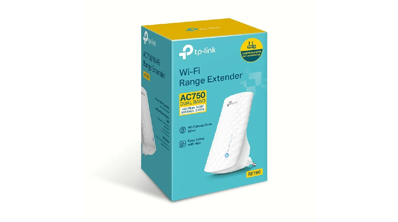 TP-LINK RE190 AC750 Dualband WLAN-Repeater