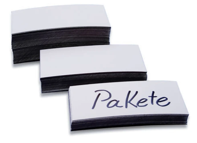 MAGNETOPLAN Magnetetiketten 100 x 30 x 0.6 mm, 100 Stück