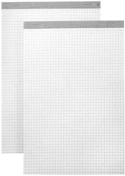 BÜROLINE Büroblock A5, 65g/m2 - 4 mm kariert (2x)