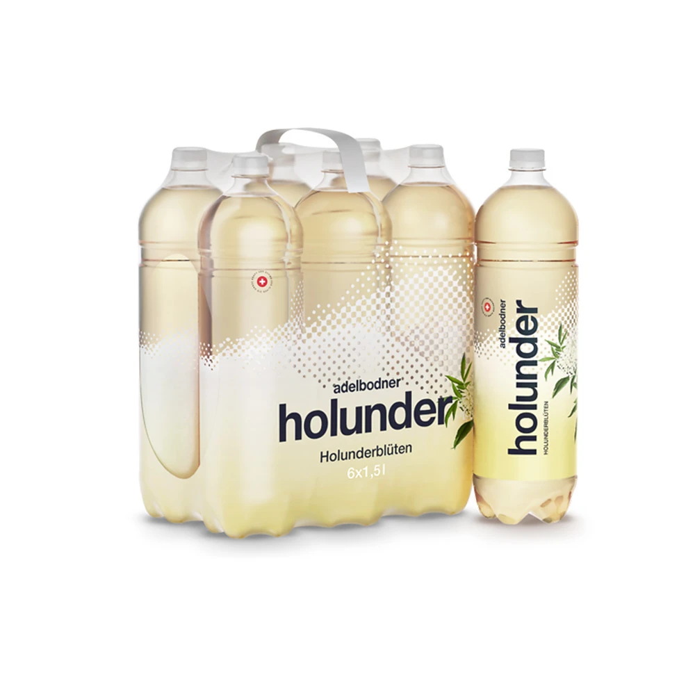 ADELBODNER Holunderblüten 6 x 1.5 Liter