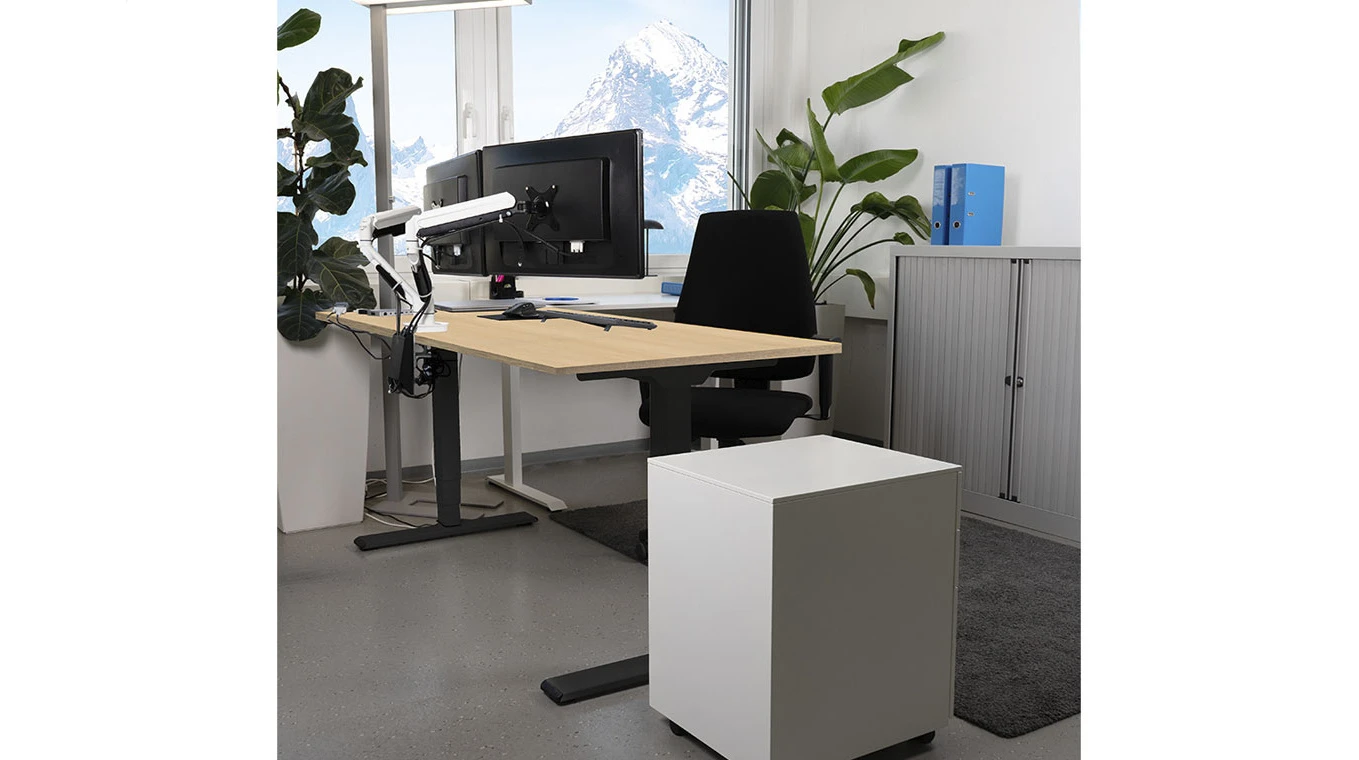 CONTINI höhenverstellbarer Bürotisch