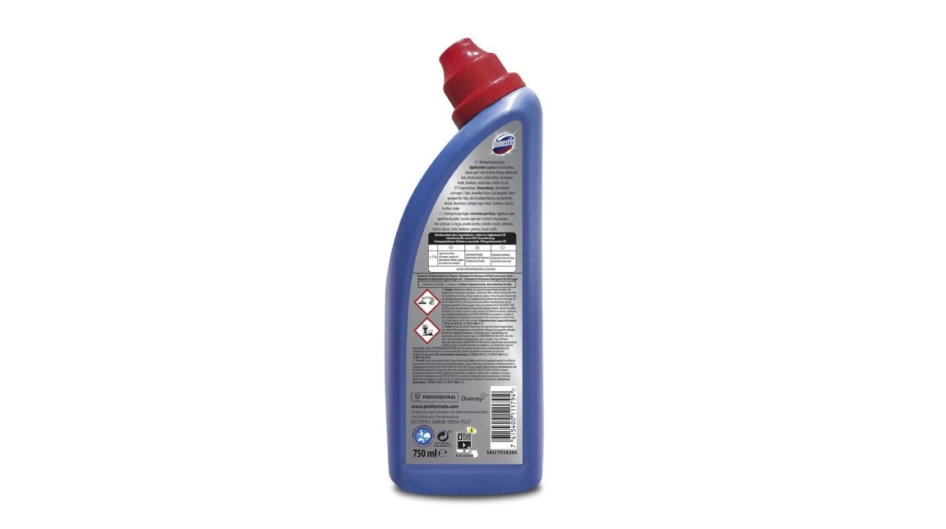 DOMESTOS Fugenreiniger Professional Gel 6 x 750 ml