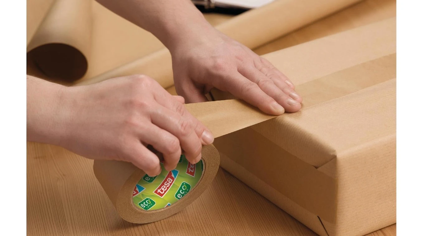 TESA Verpackungsband braun Paper Eco 38 mm x 25 m