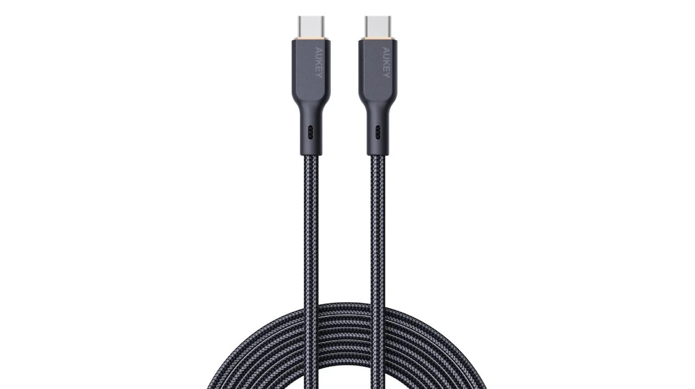 AUKEY USB-C zu USB-C Kabel 1.8 m, Nylon Kevlar