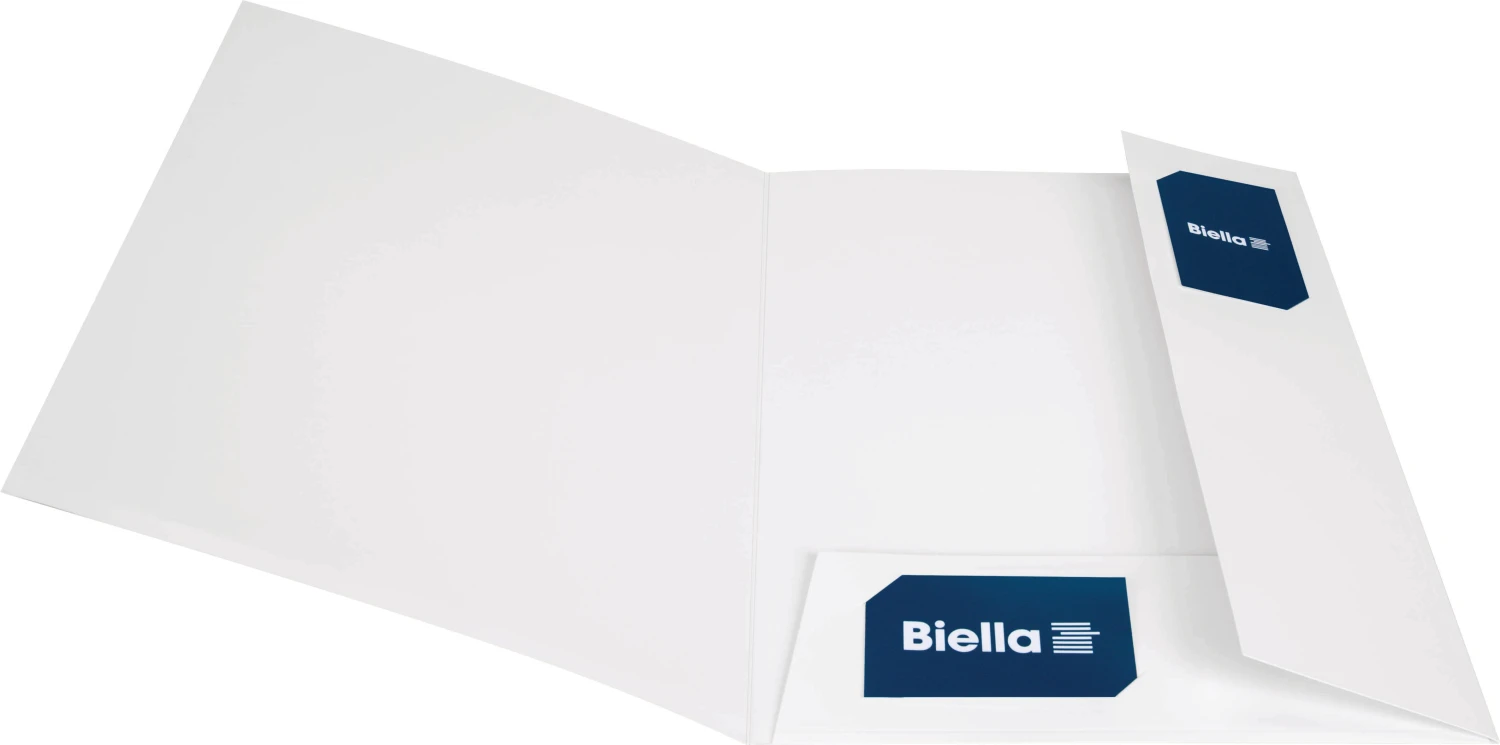 BIELLA Offert- und Präsentationsmappe Pearl #1, weiss