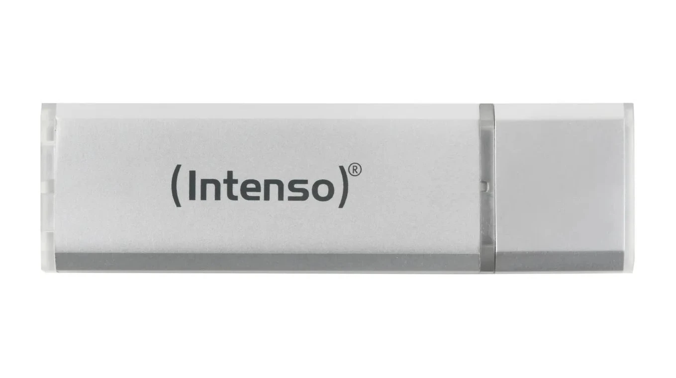 INTENSO USB-Stick Alu Line 16GB USB 2.0 grau