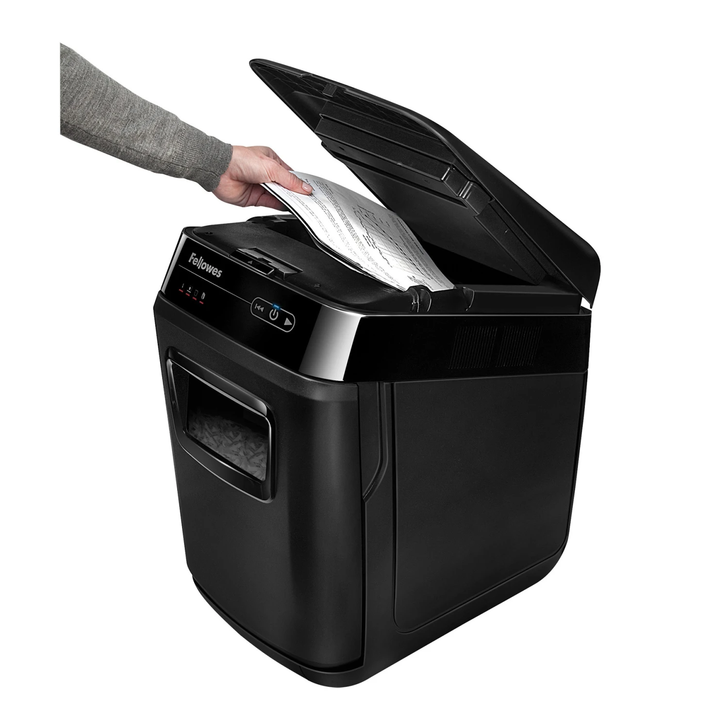 FELLOWES Aktenvernichter AutoMax 200C, P-4, 32lt