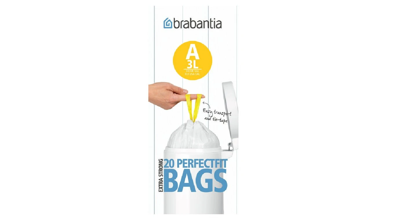 BRABANTIA Kehrichtsack 3 L, 12 Rollen