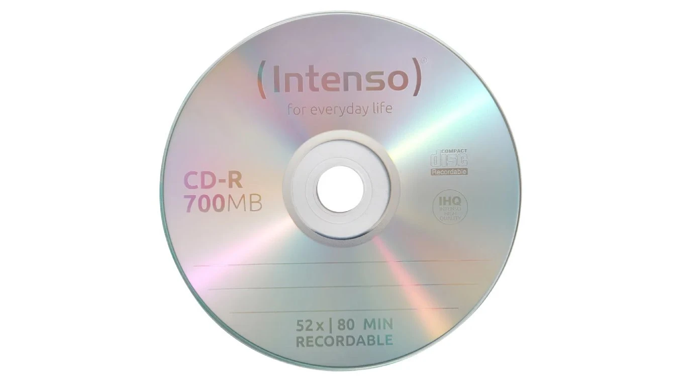INTENSO CD-R Slim 80MIN/700MB - 10er Pack