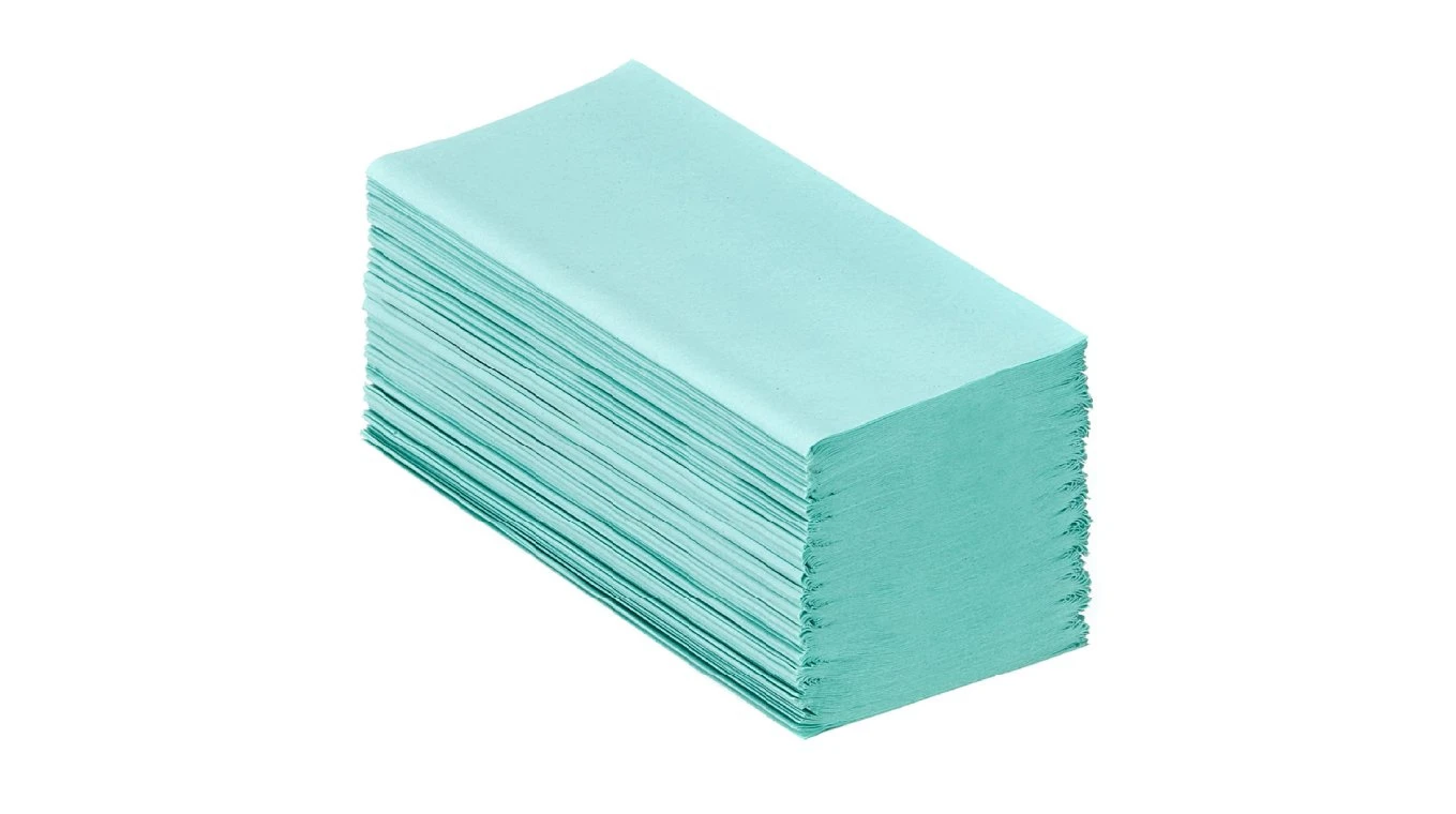 KIMBERLY-CLARK Papierhandtücher Hostess Natura Z-Falz, 1-lagig, grün