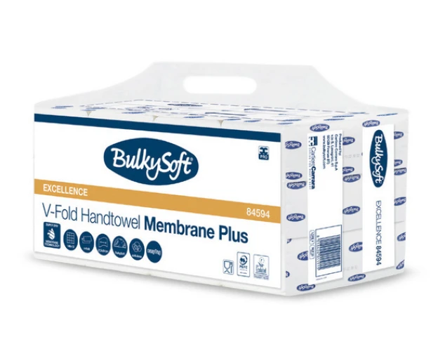 BULKYSOFT Papierhandtücher Excellence V-Falz, 3-lagig. weiss