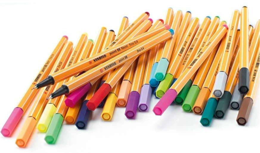 STABILO Fineliner Point 88 Etui - 20 Stück