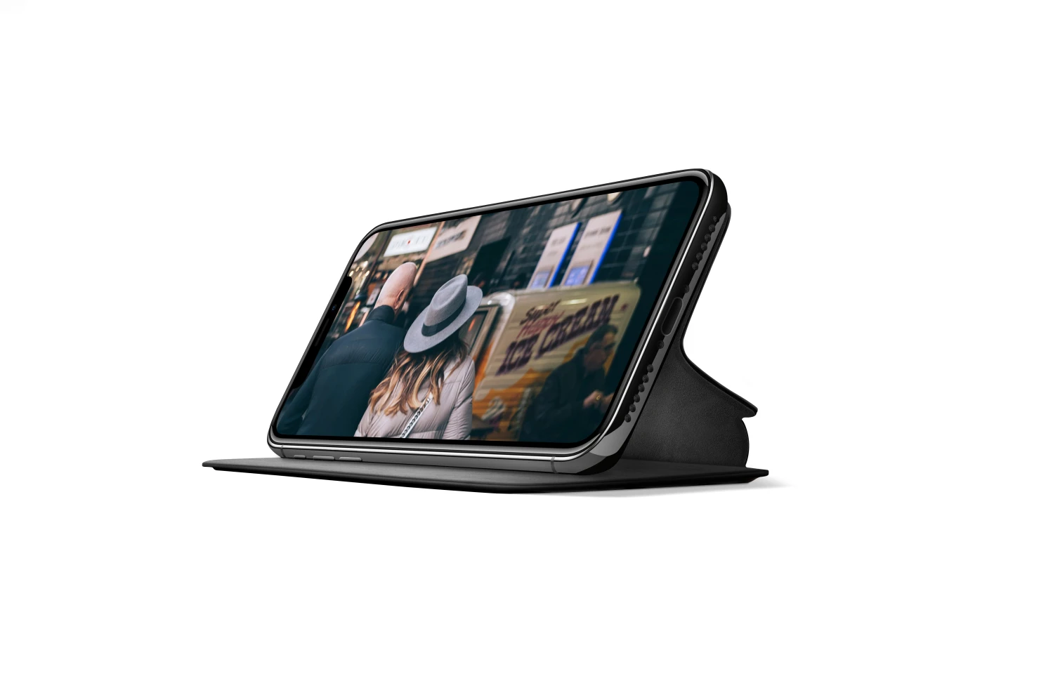 Twelve South SurfacePad Leder Folio iPhone XS Max