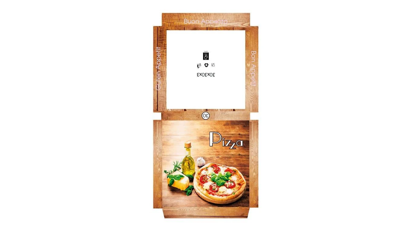 Pizzaschachteln "Pizza" 100 Stück