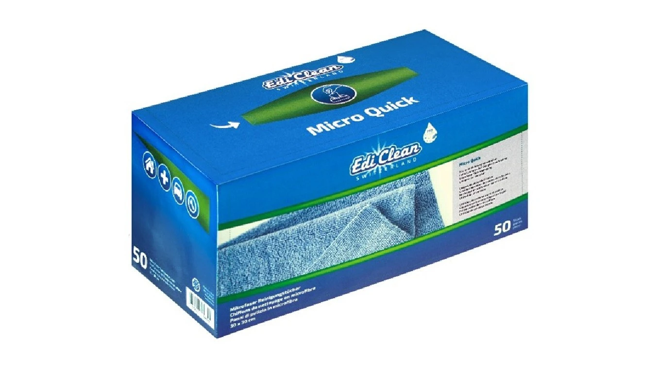 EDI CLEAN Reinigungstücher Micro Quick 50 Stück