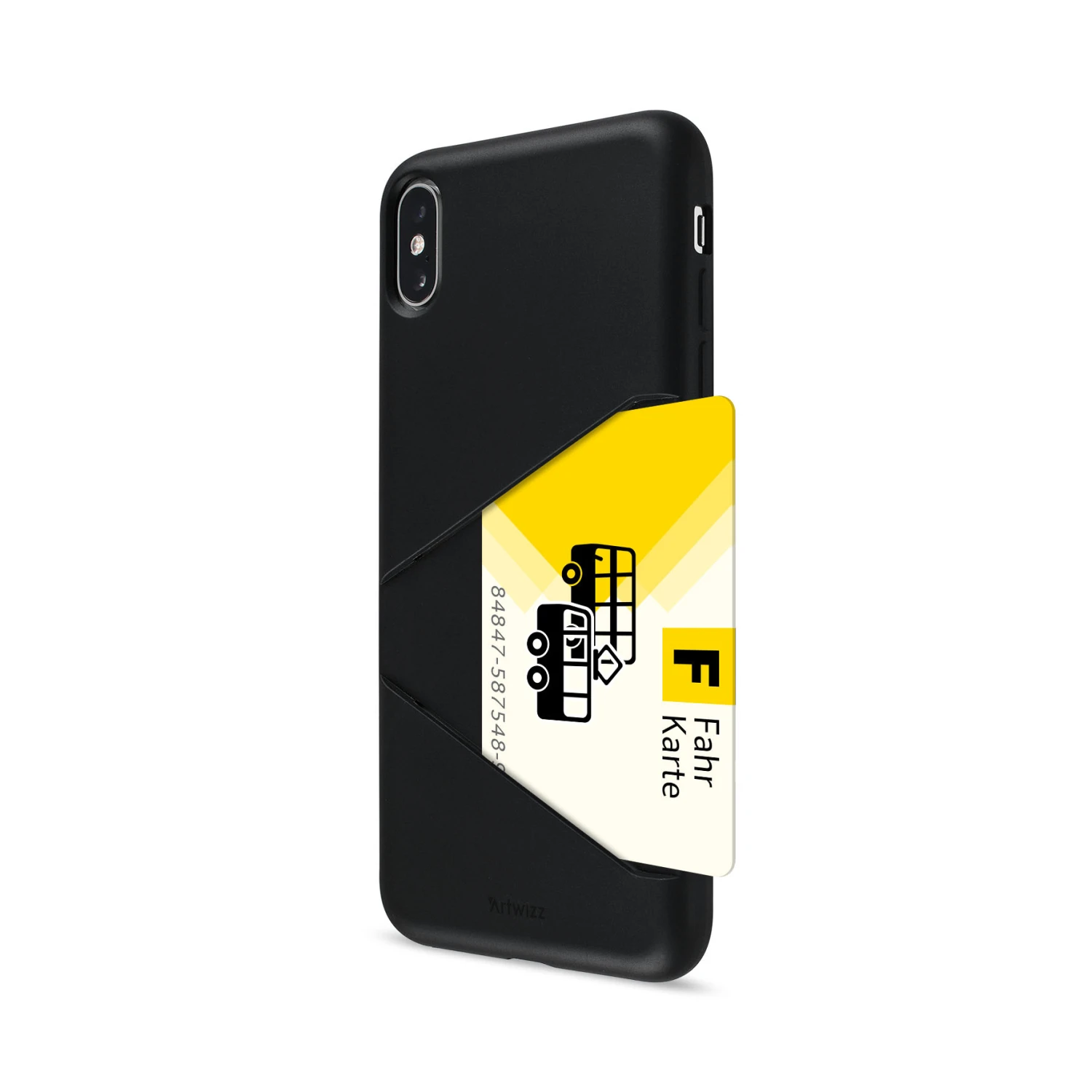 ARTWIZZ TPU Card Case iPhone XS Max (6.5")