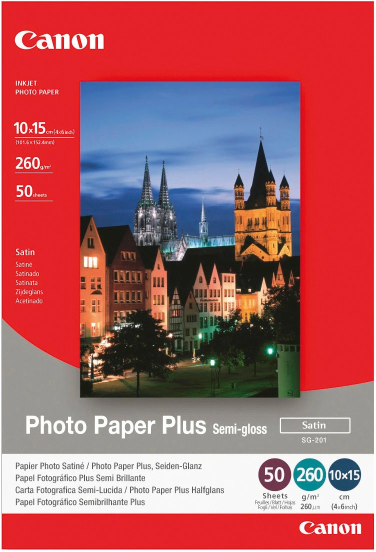 CANON Photo Paper Plus 260g 10x15cm